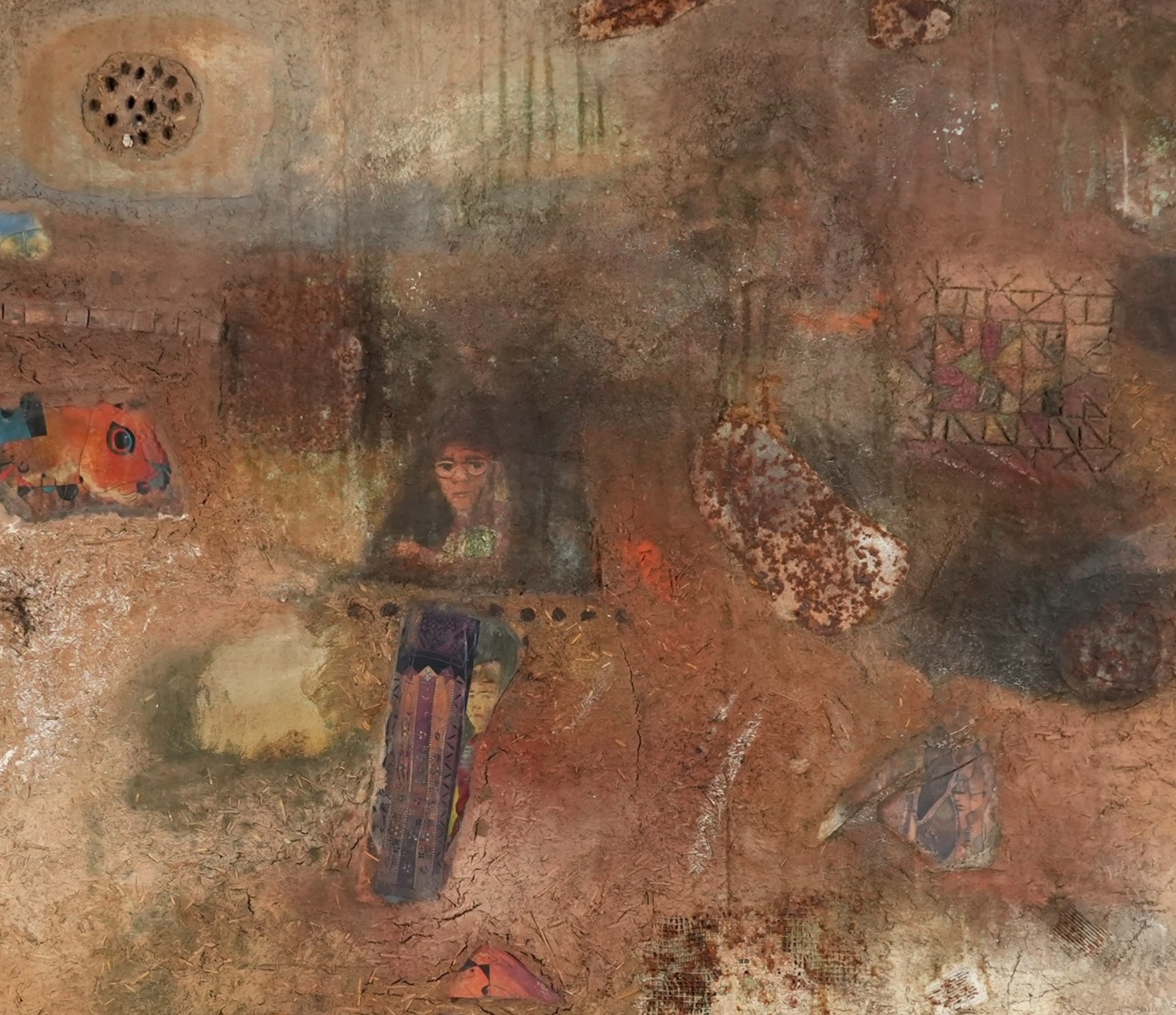 A Masterpiece from the Mud Series: Sliman Mansour’s Promenade to Beit Dajan