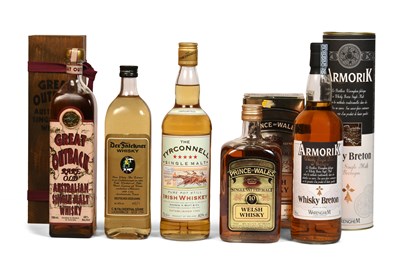 Lot 205 - INTERNATIONAL WHISKY SELECTION