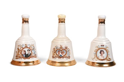 Lot 210 - BELLS ROYAL CELEBRATION DECANTERS