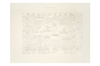 Lot 88 - A SELECTION OF PHOTOGRAMMETRIC ELEVATIONS OF THE ARCHAEOLOGICAL SITE OF TAQ-I BUSTAN (III)