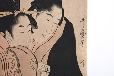 Lot 31 - KITAKAWA UTAMARO (1753 — 1806)