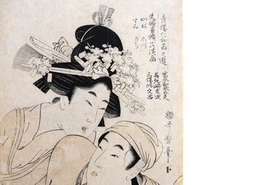Lot 29 - KITAKAWA UTAMARO (1753 — 1806)