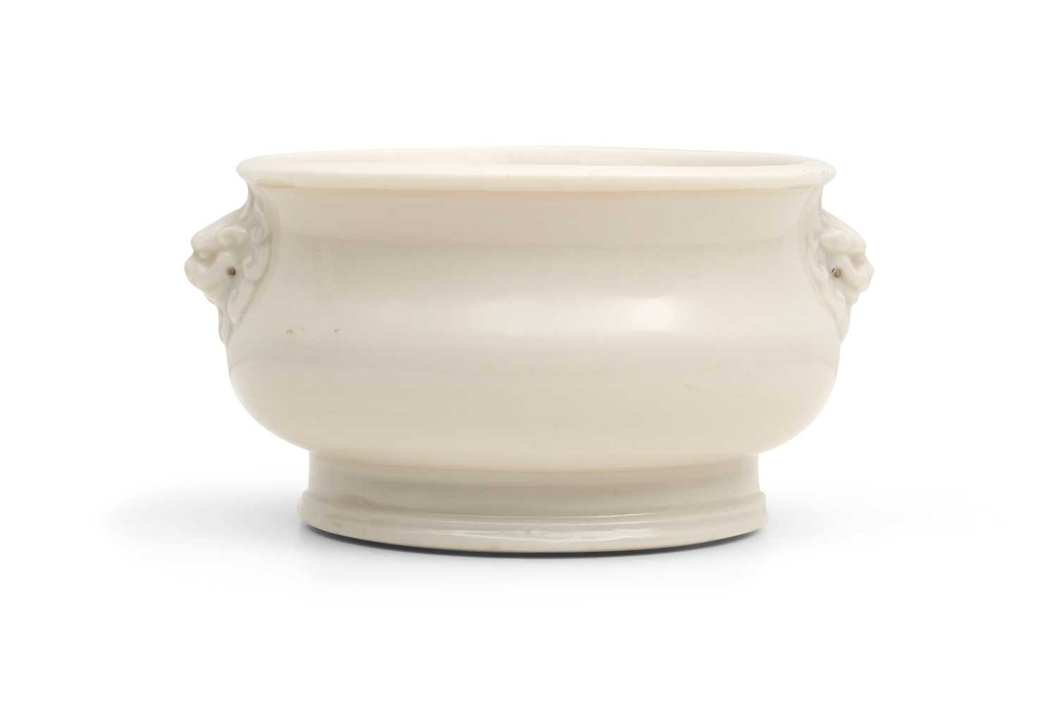 Lot 26 - A CHINESE BLANC DE CHINE INCENSE BURNER