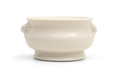 Lot 26 - A CHINESE BLANC DE CHINE INCENSE BURNER