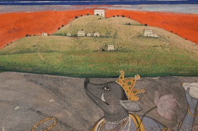 Lot 18 - VARAHA SLAYING THE DEMON HIRANYAKSHA