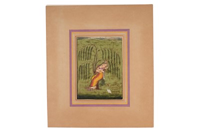 Lot 26 - AN ILLUSTRATED FOLIO FROM A RAGAMALA SERIES: SARANG RAGINI