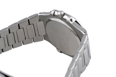 Lot 24 - A UNIQUE PATEK PHILIPPE PROTOTYPE STAINLESS STEEL QUARTZ BRACELET WATCH