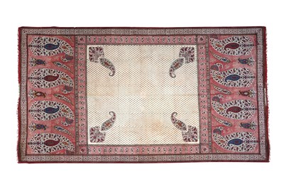 Lot 281 - A KASHMIRI SHAWL-STYLE KALAMKARI HANGING