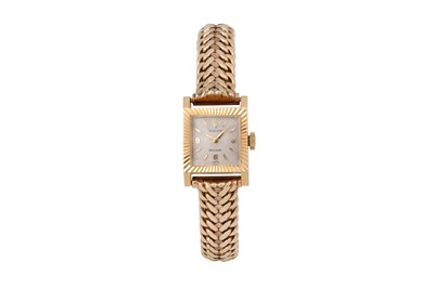 Lot 66 - A LADIES ROLEX 18K AND 14K MANUAL COCKTAIL WATCH