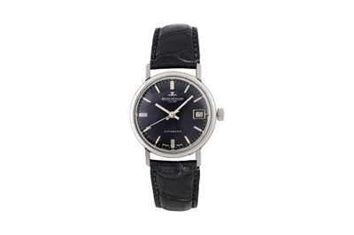 Lot 36 - A MEN'S JAEGER LECOULTRE MENT'S STAINLESS STEEL AUTOMATIC WRISTWATCH