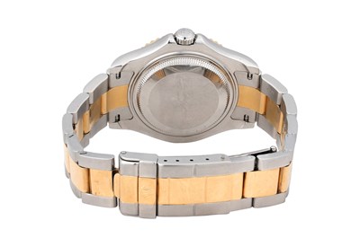 Lot 50 - A MEN'S ROLEX 18K YELLOW GOLD AND STAINLESS STEEL AUTOMATIC WRISTWATCH