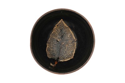 Lot 19 - A CHINESE JIZHOU 'LEAF' BOWL