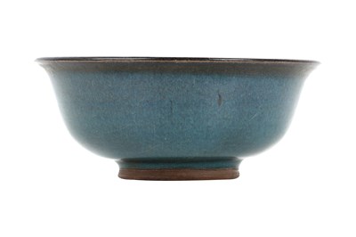Lot 85 - A CHINESE PURPLE-SPLASHED JUNYAO BOWL