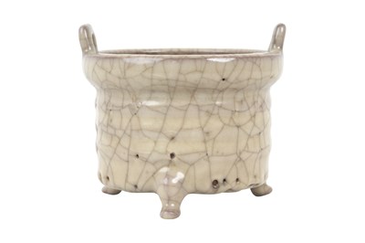 Lot 22 - A CHINESE GE-TYPE INCENSE BURNER
