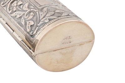 Lot 248 - THREE SMALL SOUTH EAST ASIAN SILVER REPOUSSÉ SNUFFBOXES