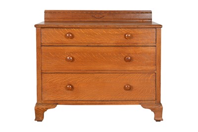 Lot 141 - AN ITALIAN OAK DRESSER