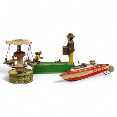 Lot 127 - TWO MID-CENTURY TINPLATE TOYS