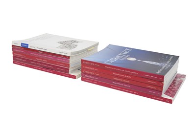 Lot 107 - A COLLECTION OF ELEVEN CHRISTIES AND ONE SOTHEBYS JEWELLERY CATALOGUES