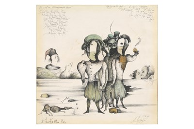 Lot 189 - MIKHAIL CHEMIAKIN (RUSSIAN-AMERICAN, 1943 —)