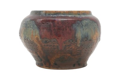 Lot 32 - A CHINESE SHIWAN POTTERY ALMS BOWL