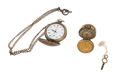 Lot 11 - TWO SILVER POCKET WATCHES