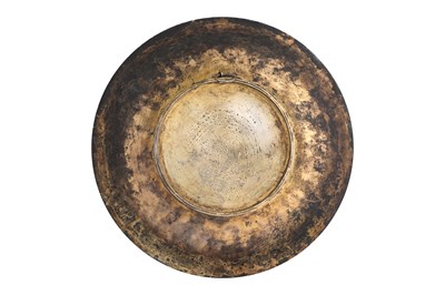 Lot 180 - AN IMPORTANT SILVER-GILT ENAMELLED PLATE BY REPUTE GIFTED FROM KAISER WILHELM II TO THE OTTOMAN COURT OF SULTAN ABDELHAMID II