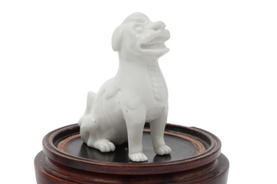 Lot 17 - A GROUP OF THREE CHINESE BLANC DE CHINE PIECES