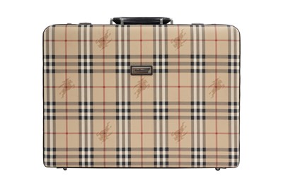 Lot 13 - BURBERRYS OF LONDON ATTACHÉ BRIEFCASE