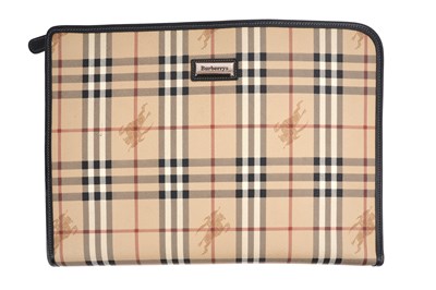 Lot 14 - BURBERRYS OF LONDON DOCUMENT OR LAPTOP CASE
