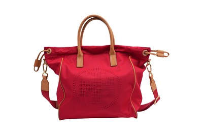 Lot 102 - TORI BURCH RED TOTE HANDBAG