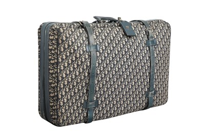 Lot 199 - CHRISTIAN DIOR OBLIQUE MONOGRAMMED CANVAS SUITCASE