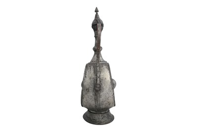 Lot 39 - AN OTTOMAN ARMENIAN TINNED COPPER EWER AND DISH