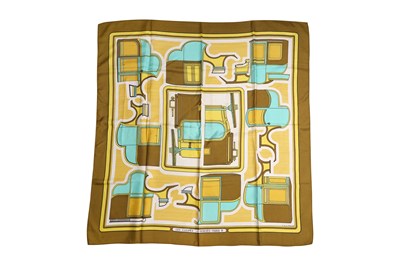 Lot 48 - HERMÈS 'LES COUPÉS' SILK SCARF