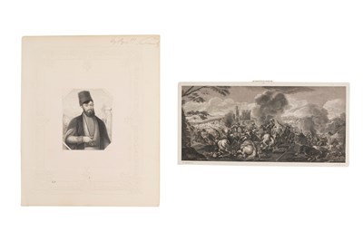 Lot 96 - TWO LITHOGRAPHIC PRINTS OF ORIENTALIST SUBJECT