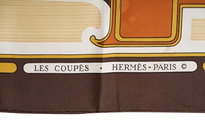 Lot 49 - HERMÈS 'LES COUPÉS' SILK SCARF