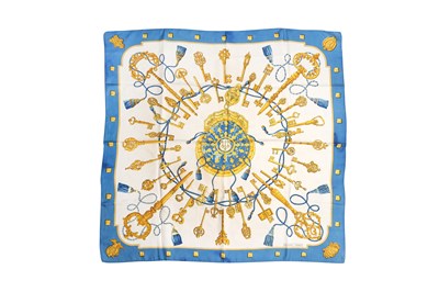 Lot 47 - HERMÈS 'LES CLÉS' SILK SCARF