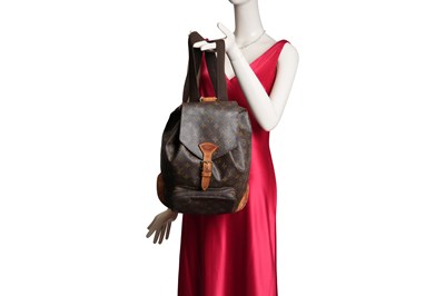 Lot 70 - LOUIS VUITTON CANVAS MONOGRAM MONTSOURIS BACKPACK