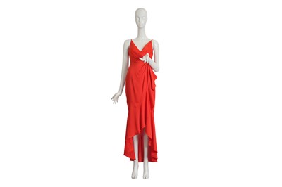 Lot 9 - BCBGMAXZARIA RED SIREN EVENING DRESS
