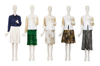 Lot 33 - DRIES VAN NOTEN GROUP OF SEVEN CLOTHING PIECES