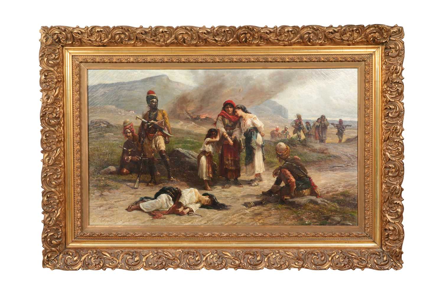 Lot 57 - PAUL DOMINIQUE PHILIPPOTEAUX (FRENCH, 1846-1923)