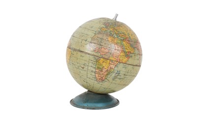 Lot 74 - AN EARLY 20TH CENTURY STUDENTS 4 1/2" TERRESTRIAL GLOBE