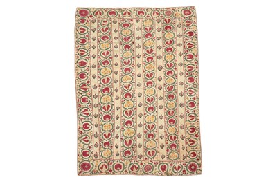 Lot 205 - AN URA TUBE STYLE SUZANI TEXTILE