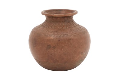 Lot 49 - TWO SMALL INDIAN WATER JARS (LOTA)