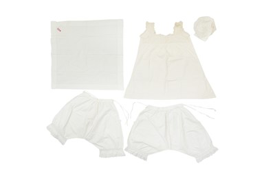 Lot 9 - A COLLECTION OF VICTORIAN AND EDWARDIAN UNDERWEAR (SEVEN)