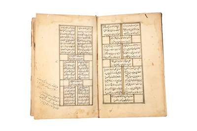 Lot 93 - DIWAN-E GHAZALIYA-E SAʾIB TABRIZI: THE COLLECTION OF GHAZALS OF SAIB TABRIZI