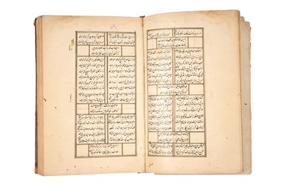 Lot 93 - DIWAN-E GHAZALIYA-E SAʾIB TABRIZI: THE COLLECTION OF GHAZALS OF SAIB TABRIZI