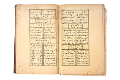 Lot 93 - DIWAN-E GHAZALIYA-E SAʾIB TABRIZI: THE COLLECTION OF GHAZALS OF SAIB TABRIZI
