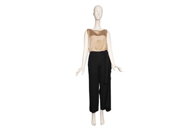 Lot 78 - A ZORAN THREE-PIECE MINIMALIST SILK ENSEMBLE