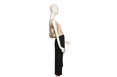Lot 78 - A ZORAN THREE-PIECE MINIMALIST SILK ENSEMBLE