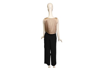 Lot 78 - A ZORAN THREE-PIECE MINIMALIST SILK ENSEMBLE